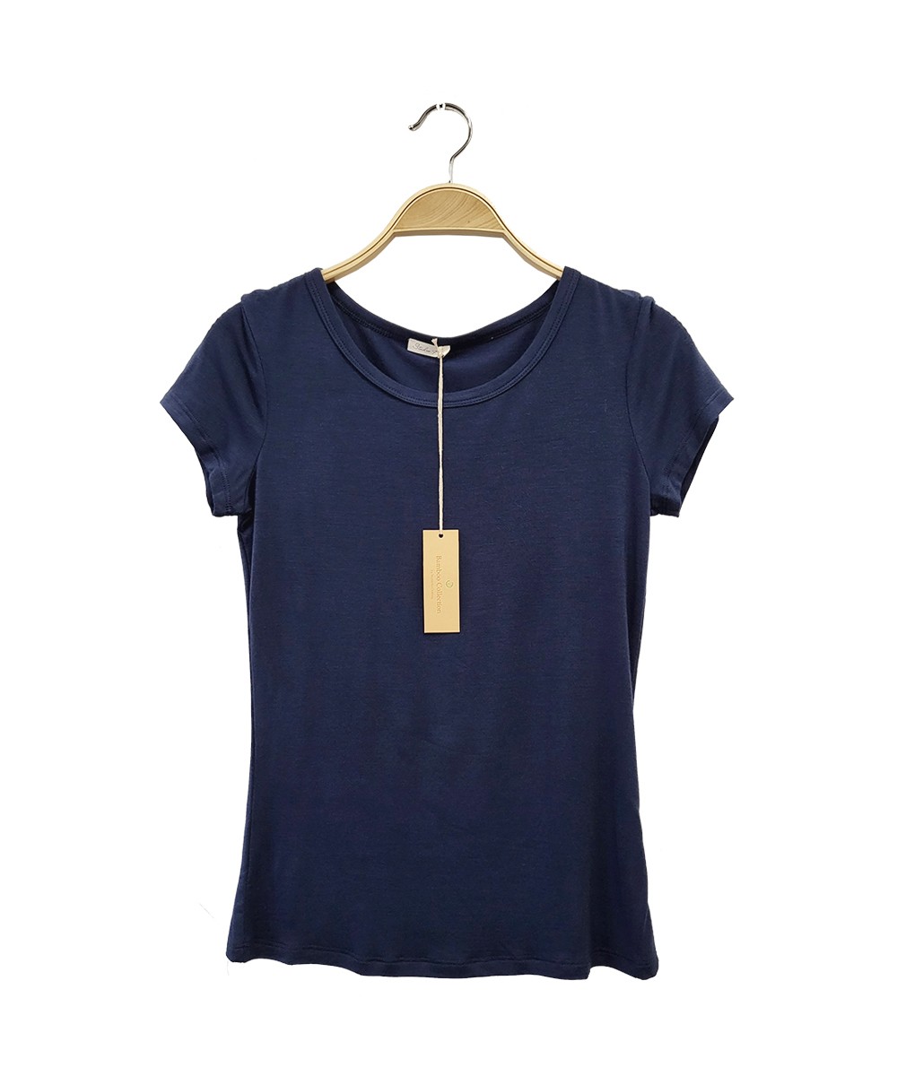 BAMBOO BASIC CREW  NECK TOP 